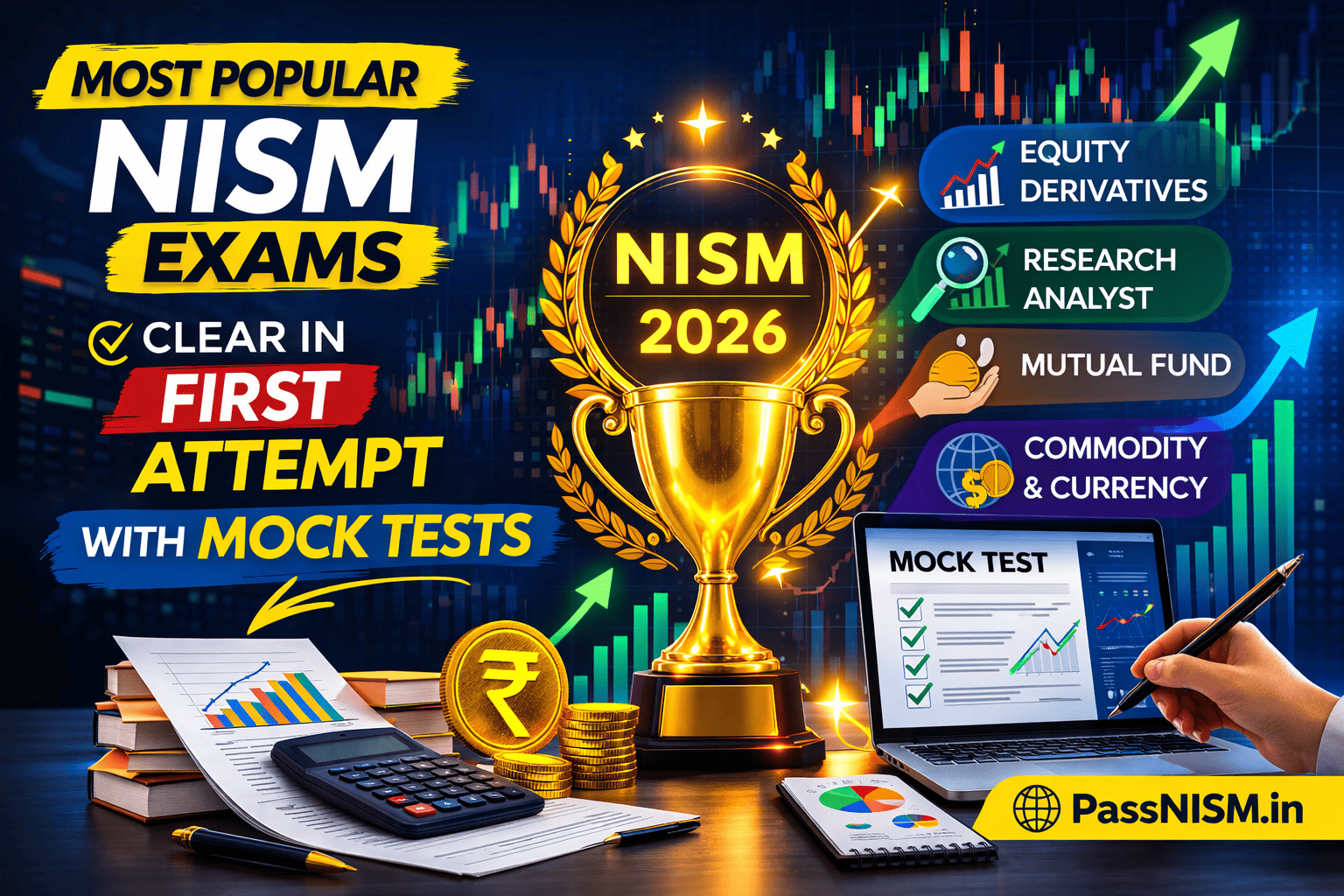 Clear Most Popular NISM Certification Exams in First Attempt | PassNISM.in Mock Tests 2026 Guide